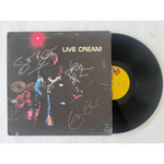 Load image into Gallery viewer, Cream Eric Clapton Jack Bruce Ginger Baker LIVE LP signed with proof
