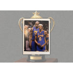 Load image into Gallery viewer, Shaquille O&#39;Neal and Kobe Bryant Los Angeles Lakers 8 by 10 photo signed with proof
