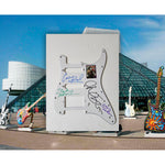 Load image into Gallery viewer, Lou Reed and the Velvet Underground Fender Stratocaster electric pickguard signed with proof
