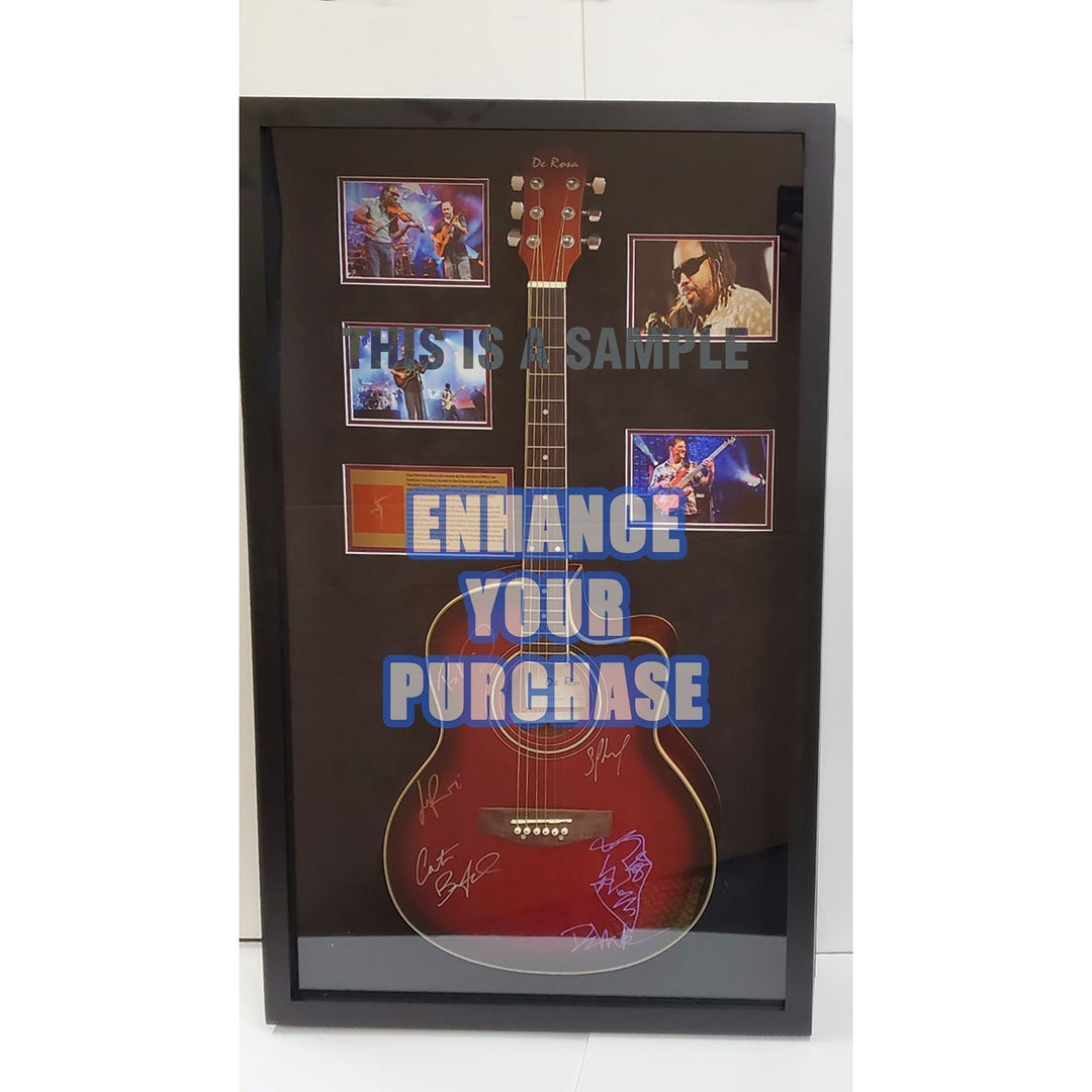 Eddie Vedder Pearl Jam Stone Gossard Mike McCready Jeff Ament full size acoustic guitar signed with proof