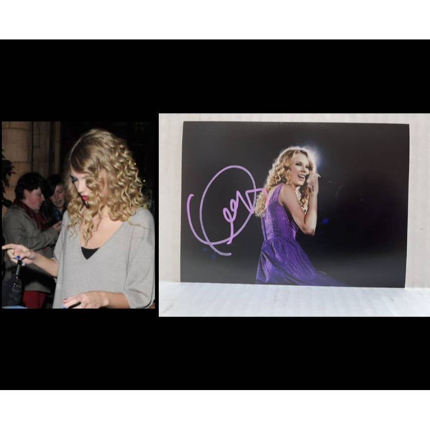 Taylor Swift 5x7 photo signed with proof