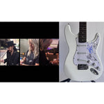 Load image into Gallery viewer, Lemmy Kilmister Motorhead Huntington Stratocaster full size electric guitar signed with proof
