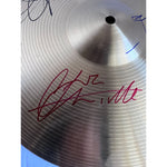Load image into Gallery viewer, Pete Townshend John Entwistle  Roger Daltrey The Who cymbal signed with proof
