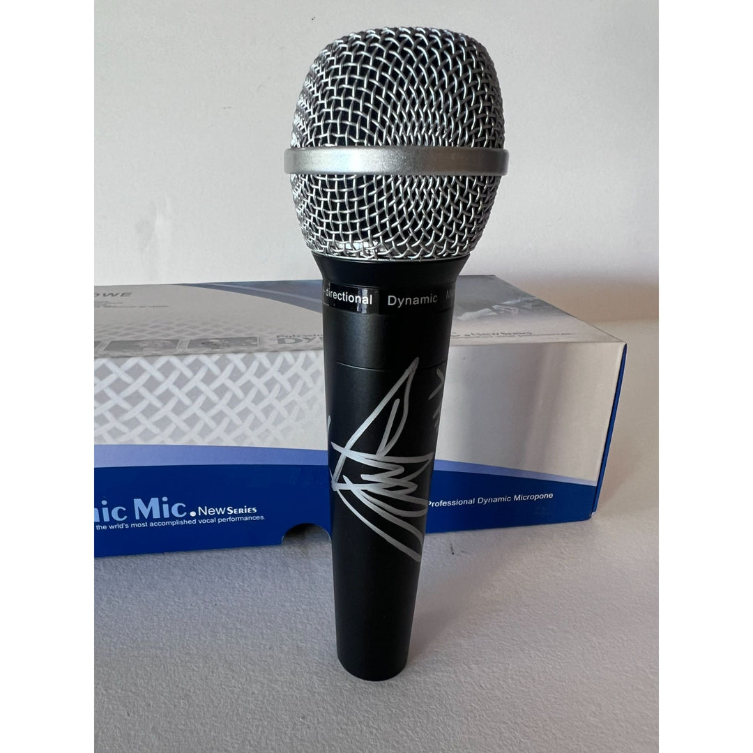 Chris Cornell Sound Garden microphone signed with proof