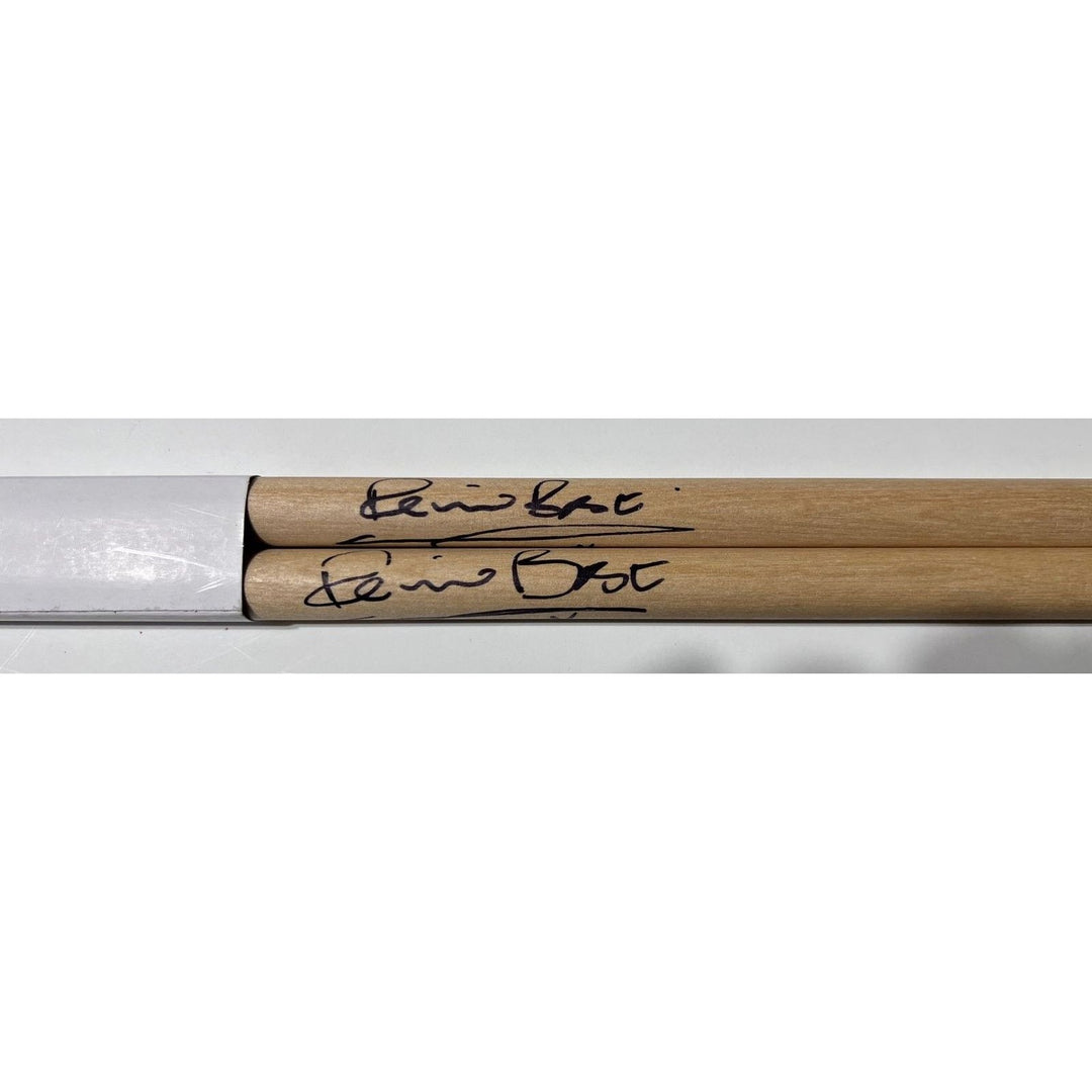 Pete Best beatles original drummer Drumsticks signed with proof