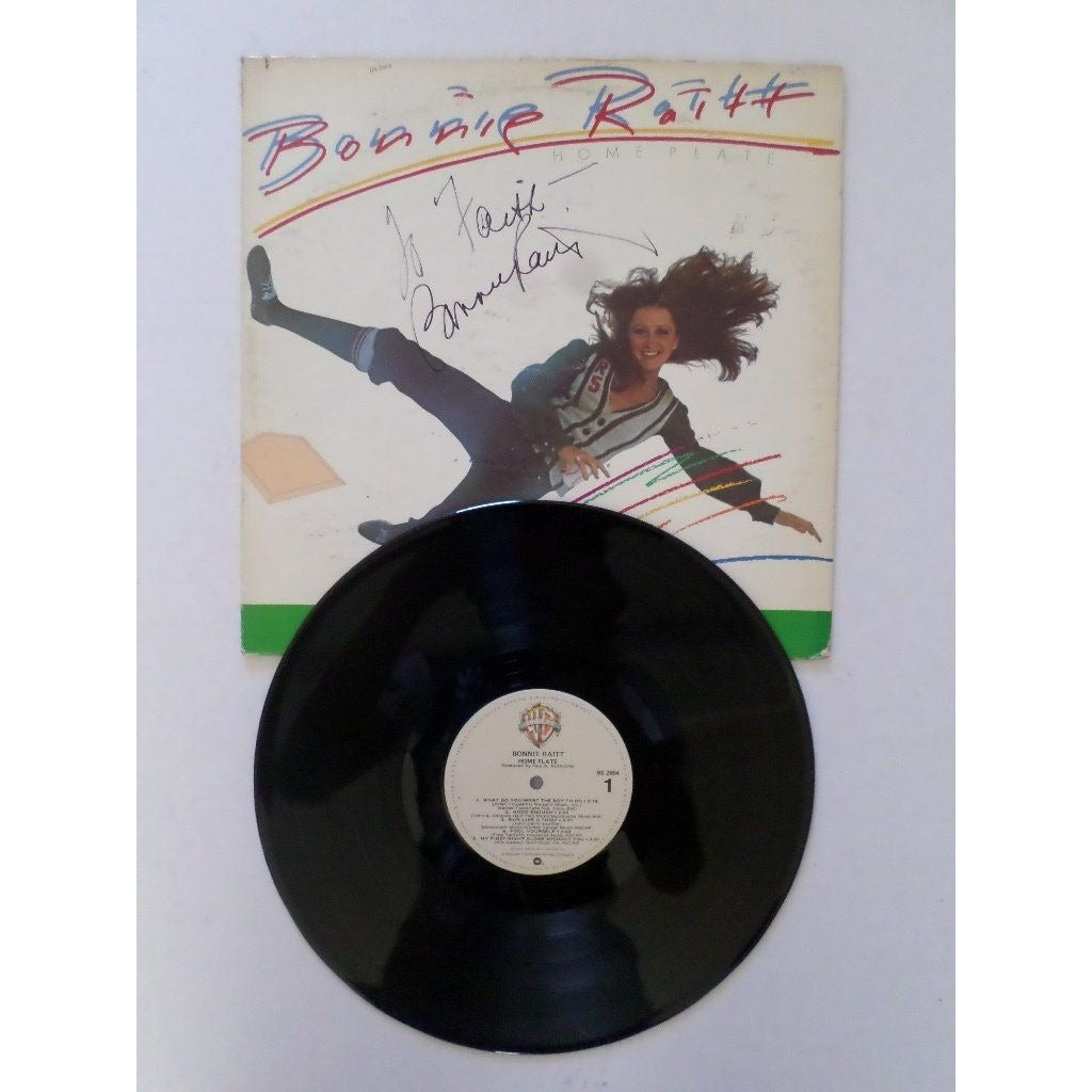 Bonnie Raitt signed LP