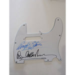 Load image into Gallery viewer, Paul McCartney and Ringo Starr The Beatles Fender Telecaster electric pickguard signed with proof
