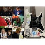 Load image into Gallery viewer, Guns n&#39; roses Axl Rose Slash Matt Sorum Stratocaster electric guitar signed with proof
