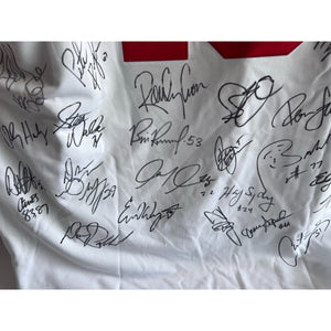 San Francisco 49ers 1988 -89  Joe Montana size xl Super Bowl Champions team signed game model jersey signed with proof