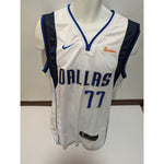 Load image into Gallery viewer, Luca Doncic Dallas Mavericks size 48 Nike game model jersey signed with proof
