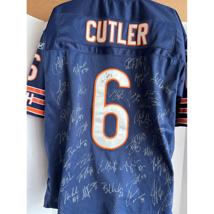 Jay Cutler Chicago Bears team Jersey signed with proof