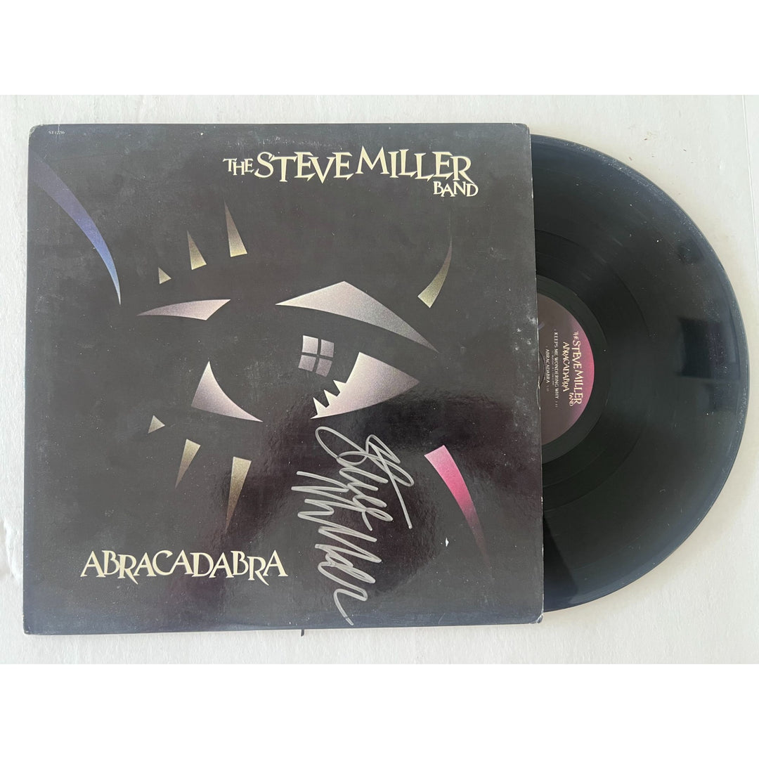 Steve Miller Band Abracadabra original lp signed with proof