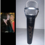 Load image into Gallery viewer, Linda Ronstadt signed microphone with proof
