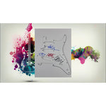 Load image into Gallery viewer, Foo Fighters David Grohl, Nate Mendel electric guitar pickguard signed with proof
