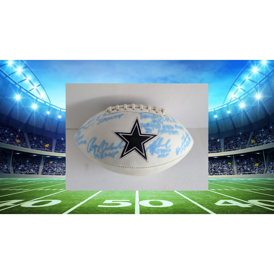 Dallas Cowboys Super Bowl MVPs Emmitt Smith Larry Brown Roger Staubach Troy Aikman Chuck Holly Randy White