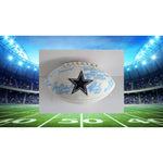 Load image into Gallery viewer, Dallas Cowboys Super Bowl MVPs Emmitt Smith Larry Brown Roger Staubach Troy Aikman Chuck Holly Randy White
