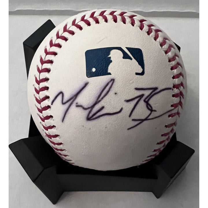 Mookie Betts Los Angeles Dodgers official MLB baseball signed with proof