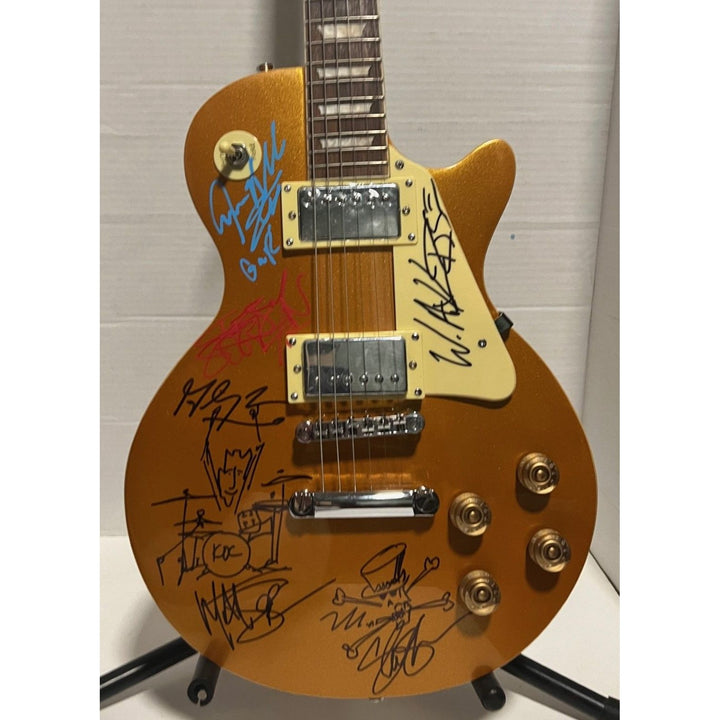 Guns N' Roses Axl Rose Slash Matt Sorum full band signed with proof