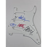 Load image into Gallery viewer, Foo Fighters David Grohl, Nate Mendel electric guitar pickguard signed with proof
