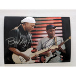 Load image into Gallery viewer, Buddy Guy and Robert Cray guitar Legends 5x7 photo signed with proof
