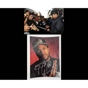 Ice Cube O'Shea Jackson 5x7 photograph  signed with proof