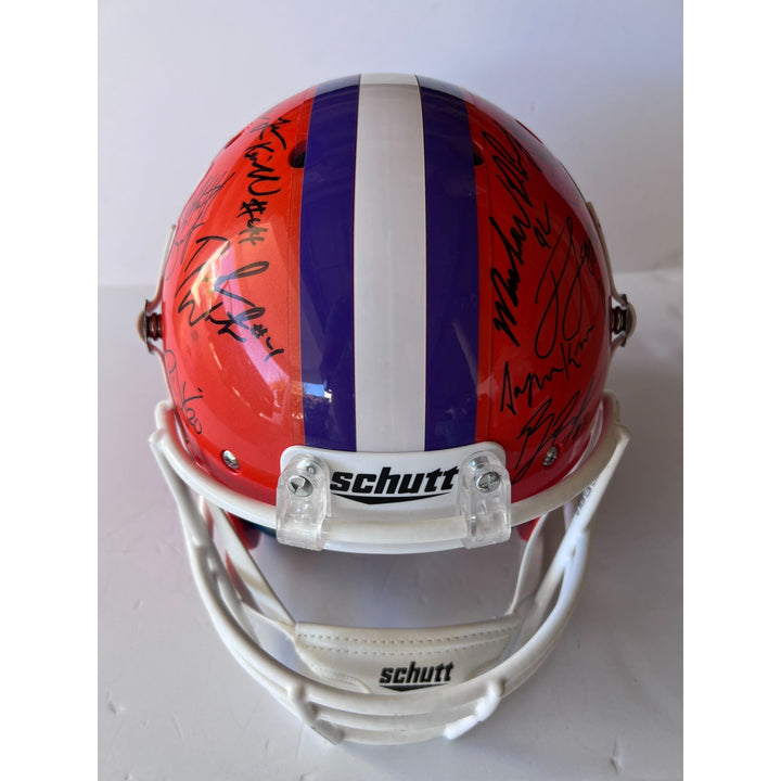 Clemson Tigers Replica full size helmet Helmet signed by 25 all time greats