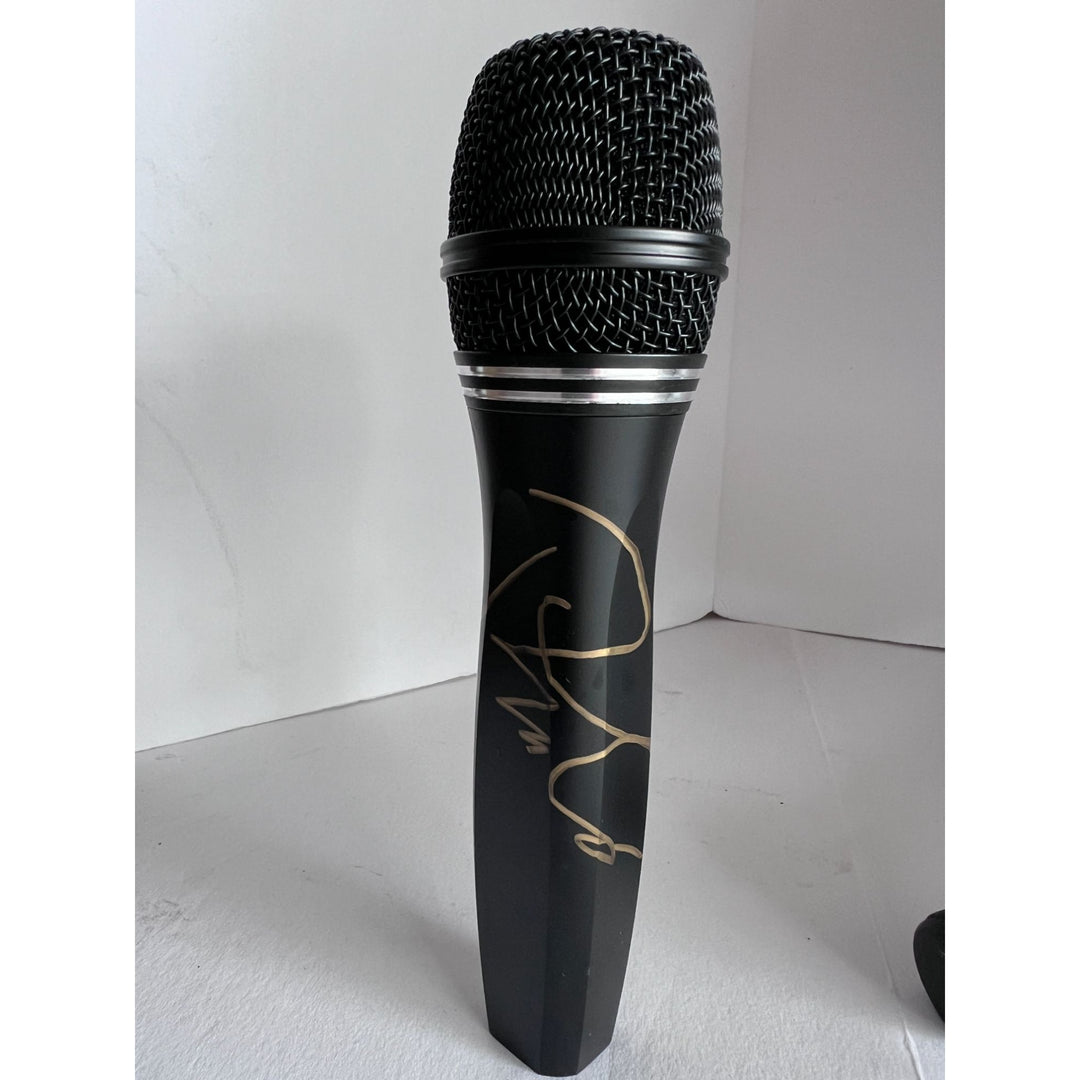 Matchbox Twenty Rob Thomas microphone  signed with proof