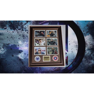Avengers 5x7 photos Chris Evans Scarlett Johansson Robert Downey Jr. Stan Lee signed and framed