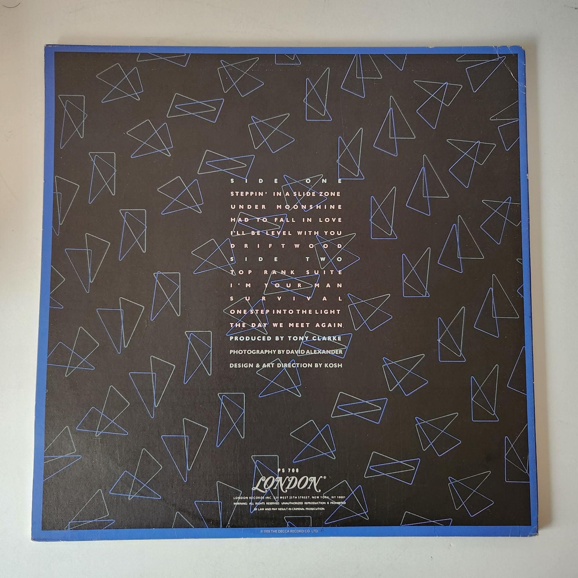 The Moody Blues Octare LP signed with proof