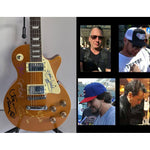 Load image into Gallery viewer, Pearl Jam Eddie Vedder Jeff Ament, Stone Gossard, Mike McCready, and Dave Abbruzzese Les Paul electric guitar signed with proof
