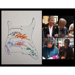 Load image into Gallery viewer, Deep Purple Ritchie Blackmore, Ian Gillan, Roger Glover, Ian Paice Jon Lord Jon Lord  Fender Stratocaster electric guitar pick guard signed
