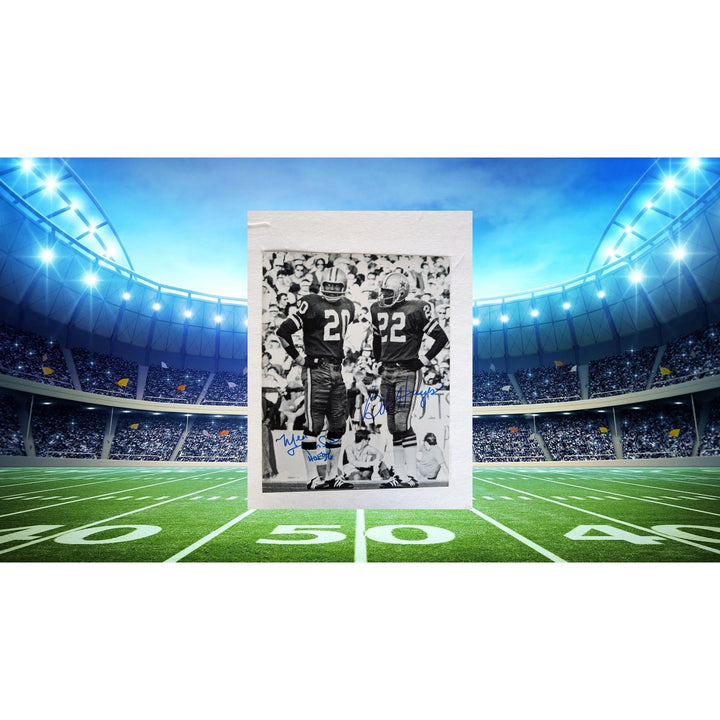 Mel Renfro and Bob Hayes Dallas Cowboys 8x10 photo signed Awesome Artifacts