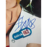 Load image into Gallery viewer, Blink 182, Mark Hoppus, Tom DeLonge, Travis Barker Enema of the State album signed with proof
