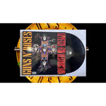 Load image into Gallery viewer, Guns n Roses, W. Axl Rose, Slash, Izzy Stradlin Appetite for Destruction album signed with proof
