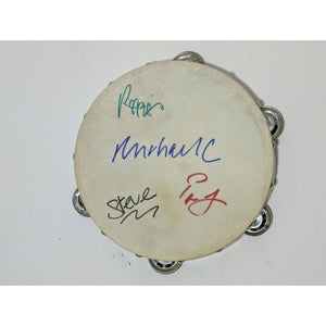 Modern English  Robbie Grey, Gary McDowell, Michael Conroy and Stephen Walker 10' tambourine signed with proof