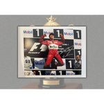 Load image into Gallery viewer, Michael Schumacher Formula 1 Legend 8x10 photo sign with proof
