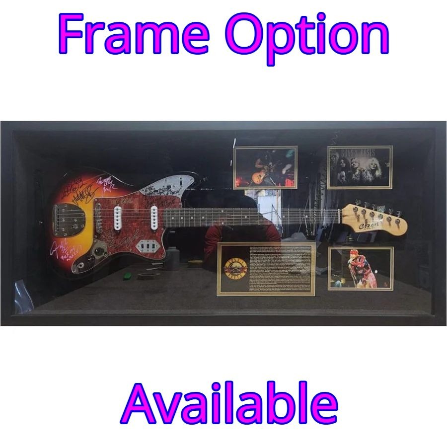 AC/DC Bon Scott, Cliff Williams, Angus Young, Malcolm Young, Phil Rudd one of a kind telecaster full size electric guitar signed with proof.