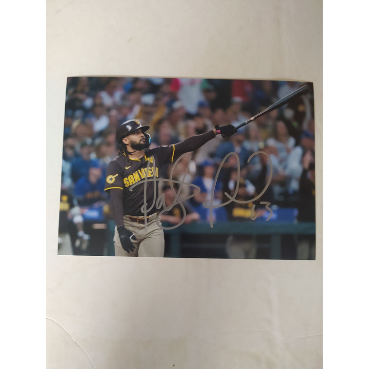 Fernando Tatis Jr, San Diego, Padres, 5x7 photos, signed, with proof