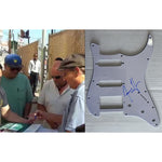 Load image into Gallery viewer, James Taylor Fender Stratocaster electric guitar pickguard signed with proof
