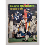 Load image into Gallery viewer, Fran Tarkenton Minnesota Vikings full Sports Illustrated magazine signed
