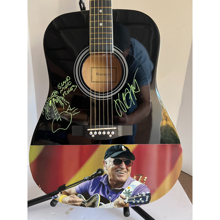 Jimmy Buffett One of A kind 39' inch full size acoustic guitar signed