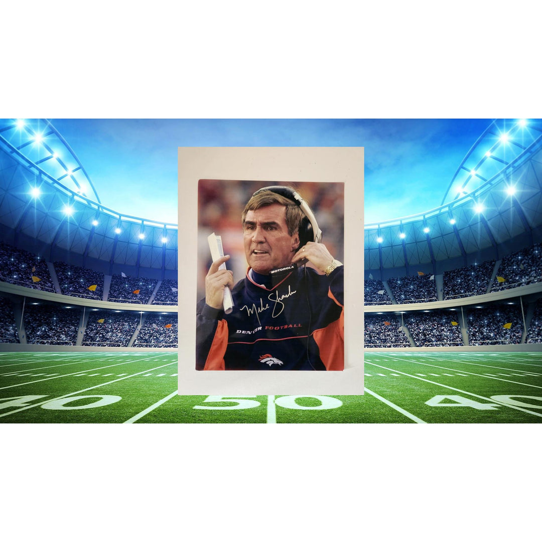 Denver Broncos Mike Shanahan 8x10 photo signed