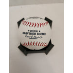 Load image into Gallery viewer, Mike Trout California Angels Rawlings Baseball signed with proof free acrylic display case
