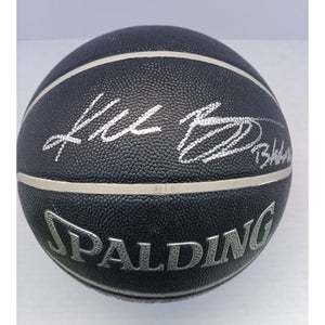 Kobe Bryant Los Angeles Lakers signed and inscribed "Black Mamba"  Spalding basketball signed with proof