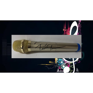 Tina Turner microphone signed with proof