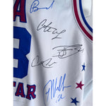 Load image into Gallery viewer, Michael Jordan 1993 All-Star Game Jersey signed by 20 NBA legends Kobe Bryant Tim Duncan Yao Ming with proof
