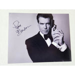 Load image into Gallery viewer, Pierce Brosnan James Bond 007 8x10 photo signed with proof
