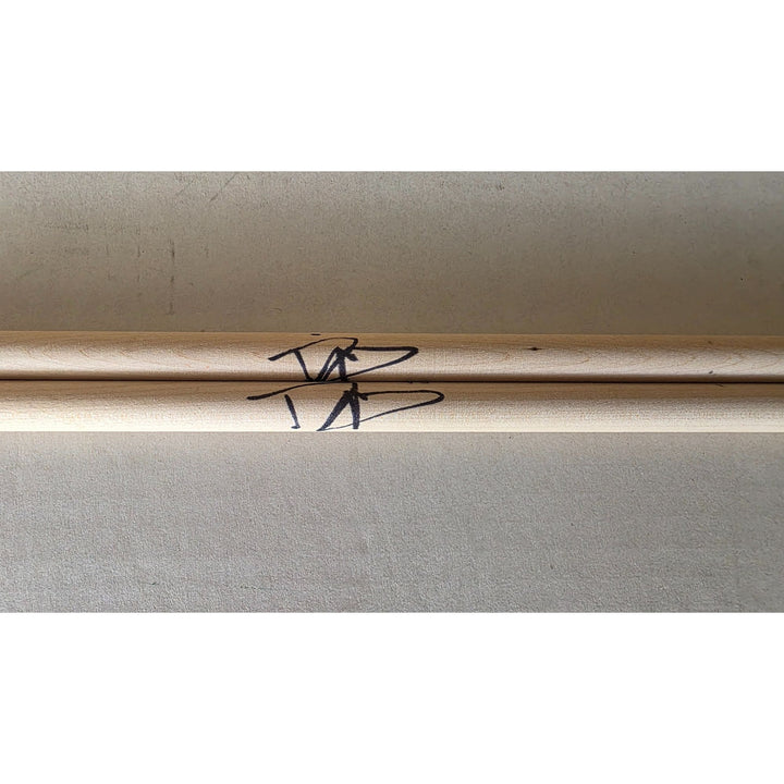 David Grohl Nirvana Foo Fighters drummer signed drumsticks with proof.