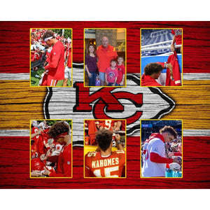 Kansas City Chiefs Super Bowl 57 champions Patrick Mahomes Game model jersey team signed 2022-23