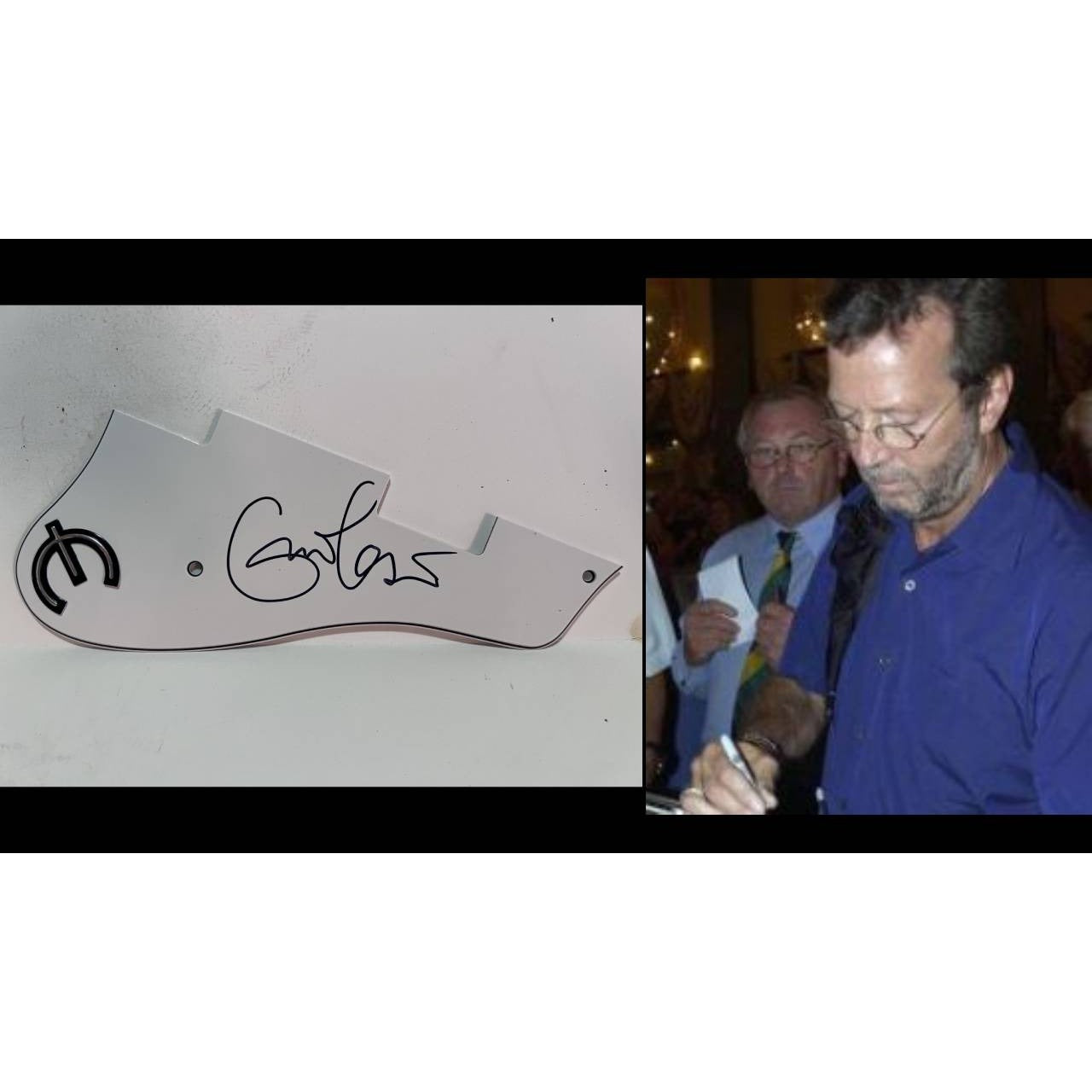 Eric Clapton Epiphone Les Paul electric guitar pickguard with proof